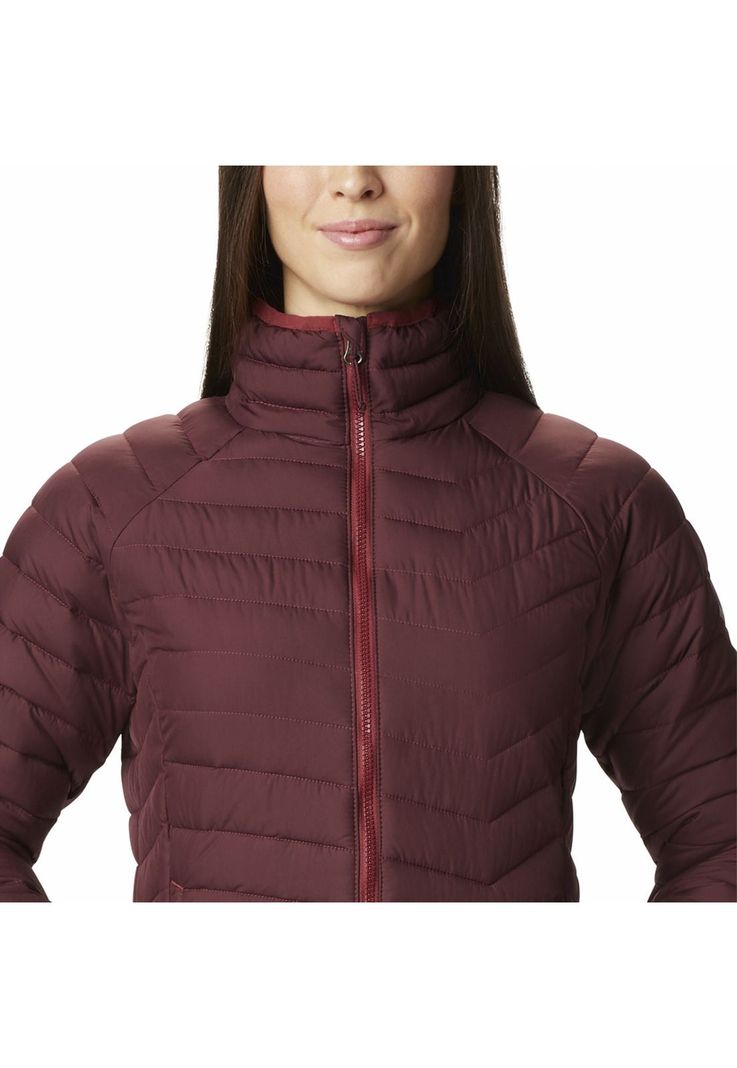 Parka Mujer Powder Lite Jacket Burdeo-5