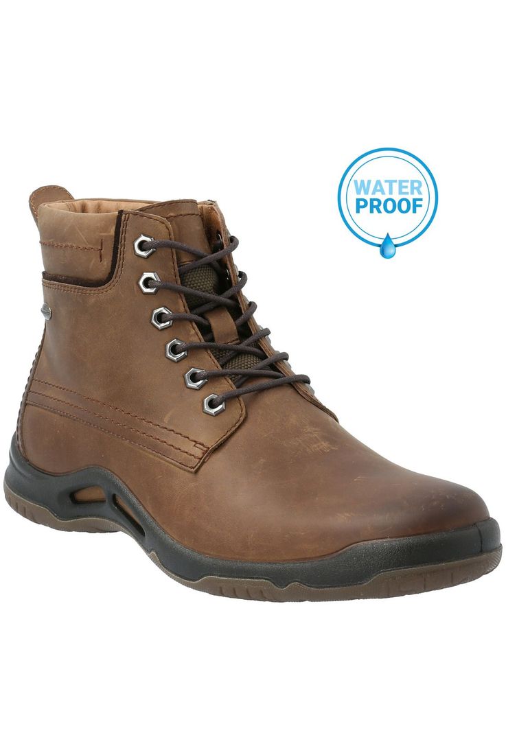 Botin Cuero Hombre Manaslu Café-1