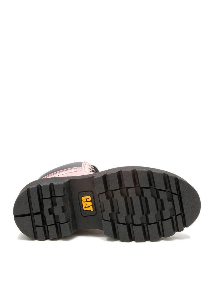 Botin Cuero Mujer Colorado Max 6 Zip Palo Rosa-7