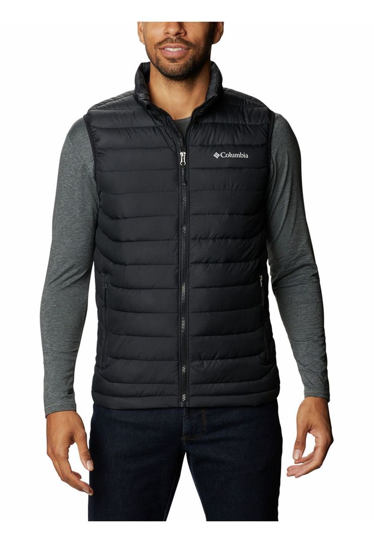 Parka Sin Mangas Hombre Powder Lite Ii Negro-0