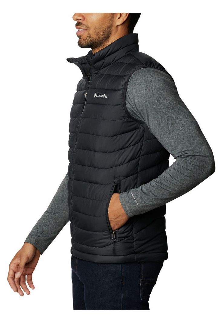 Parka Sin Mangas Hombre Powder Lite Ii Negro-1