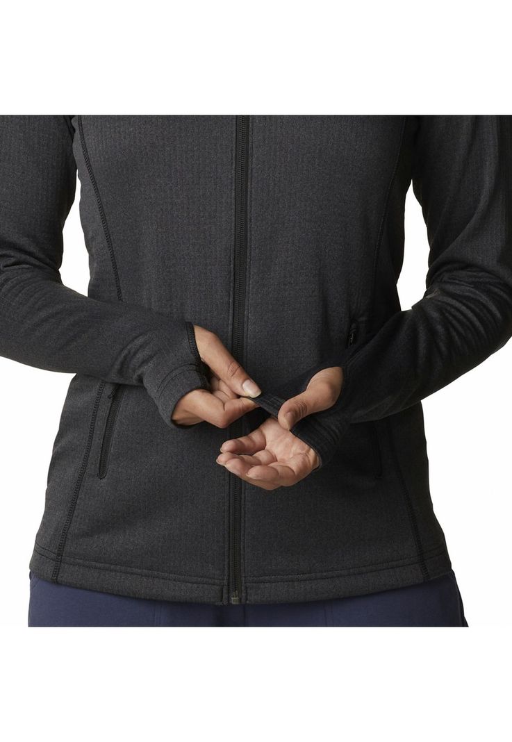 Polar Mujer Park View Grid Full Zip Negro-5