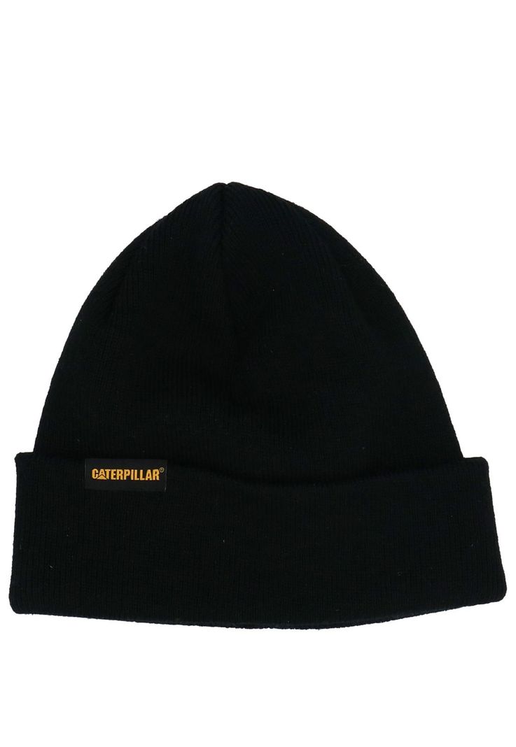 Pack Gorro Hombre Cuffed Knit Amarillo Y Negro-2