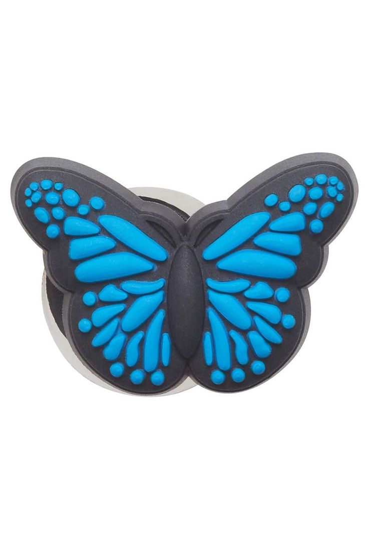 Jibbitz Crocs Mariposa Azul-0