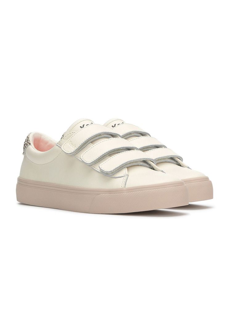 Zapatilla Cuero Mujer Jump Kick Crema-3