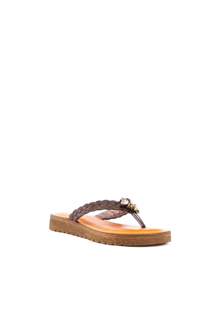 Sandalia  Montezuma Casual Chocolate-1