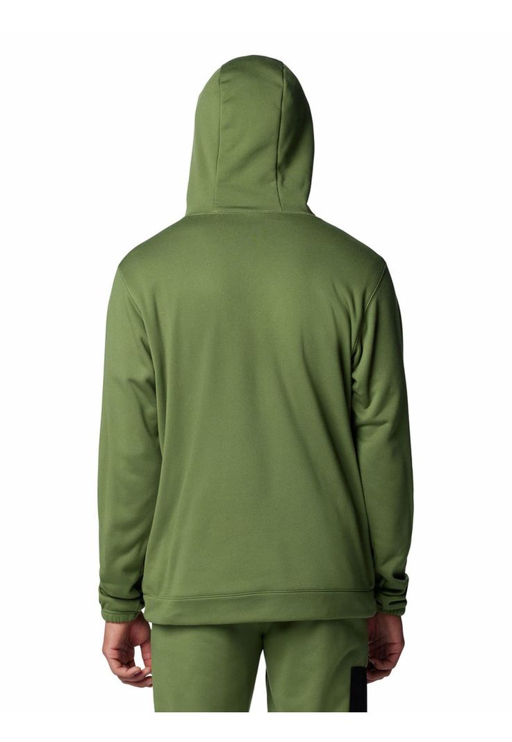 Polar Hombre Hike Hooded Fleece Verde-5