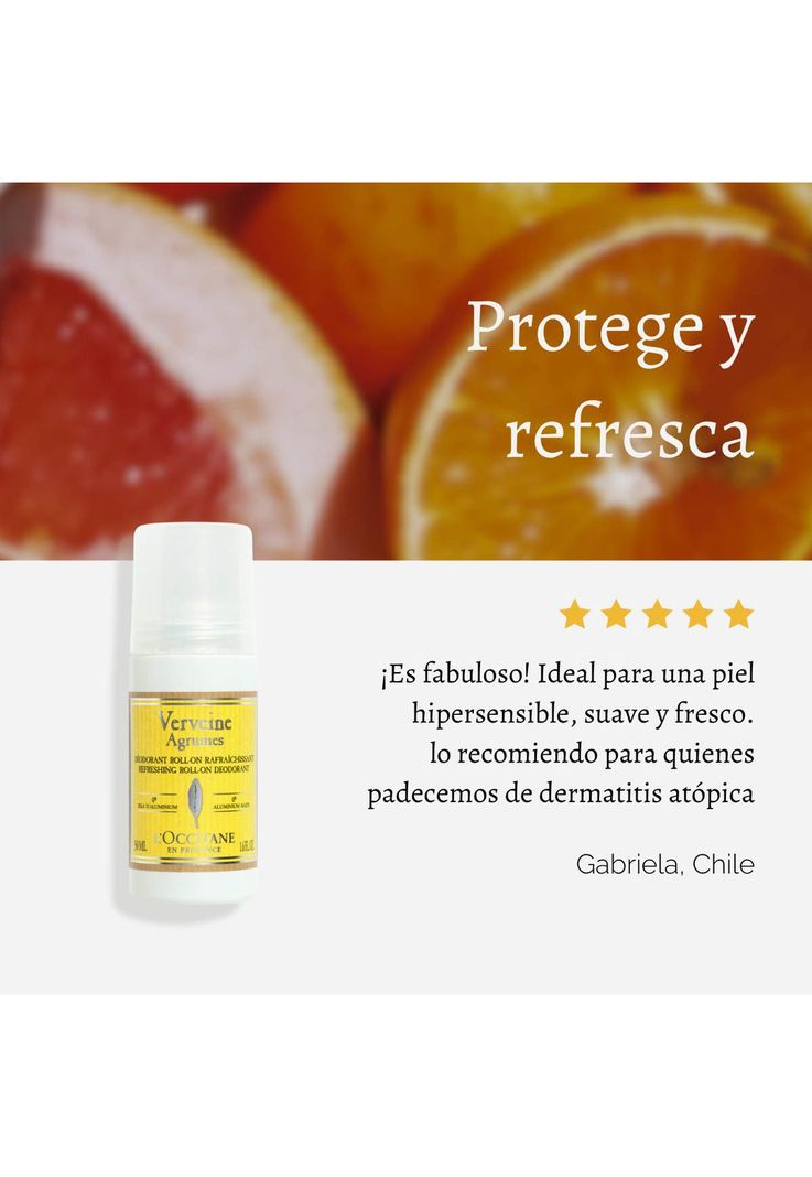 Desodorante Roll-On Refrescante Verbena Citrus-3