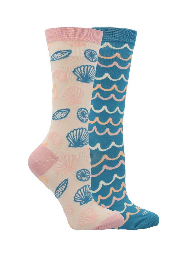 Pack 2 Calcetines Beige Sea Mujer-0