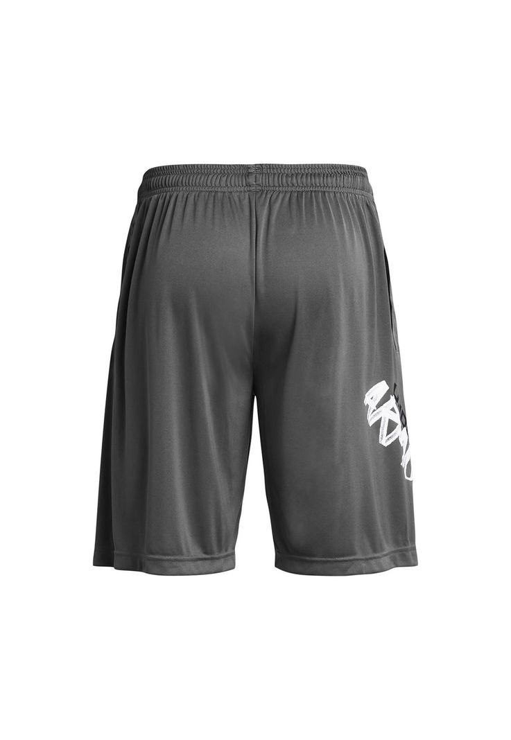 Shorts UA Tech para Hombre Gris-1