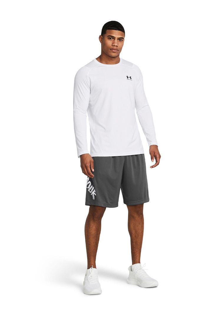 Shorts UA Tech para Hombre Gris-5