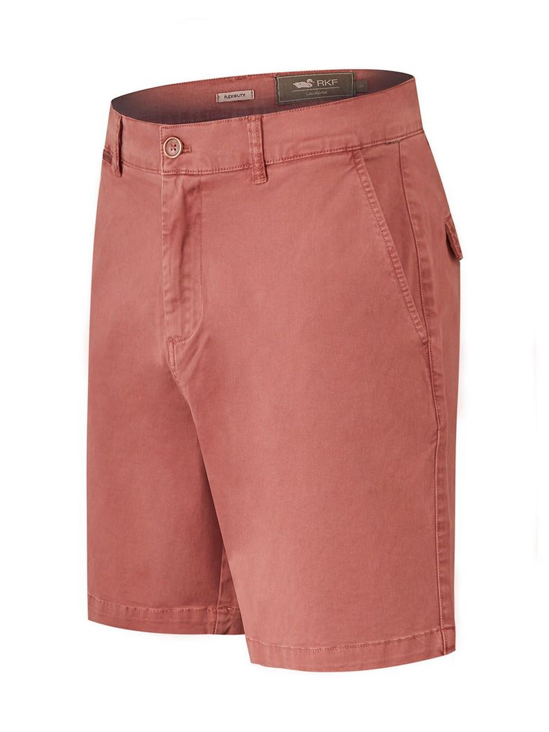 Short Algodón Hombre Classic Rojo