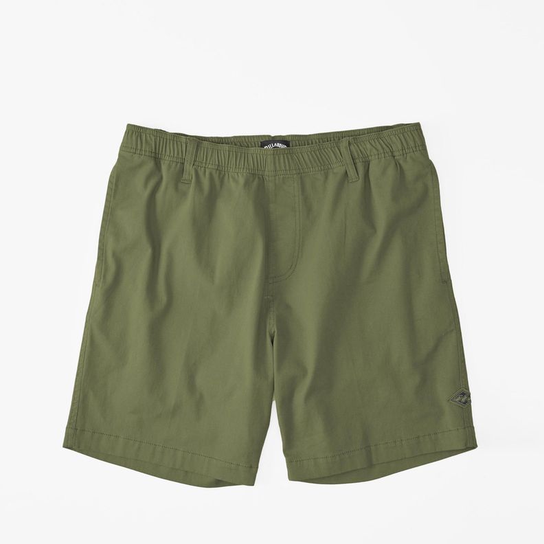 Short Larry Layback M Wkst Verde Hombre