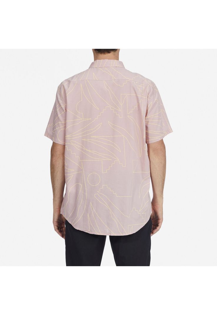 Camisa M/C Sundays Floral M Wvt Rosado Hombre-1
