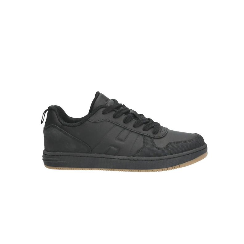 Zapatilla Escolar Twist negro niño