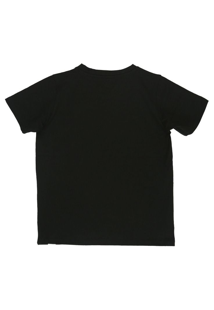 Polera M/C Niña Flip Flop Negro-1