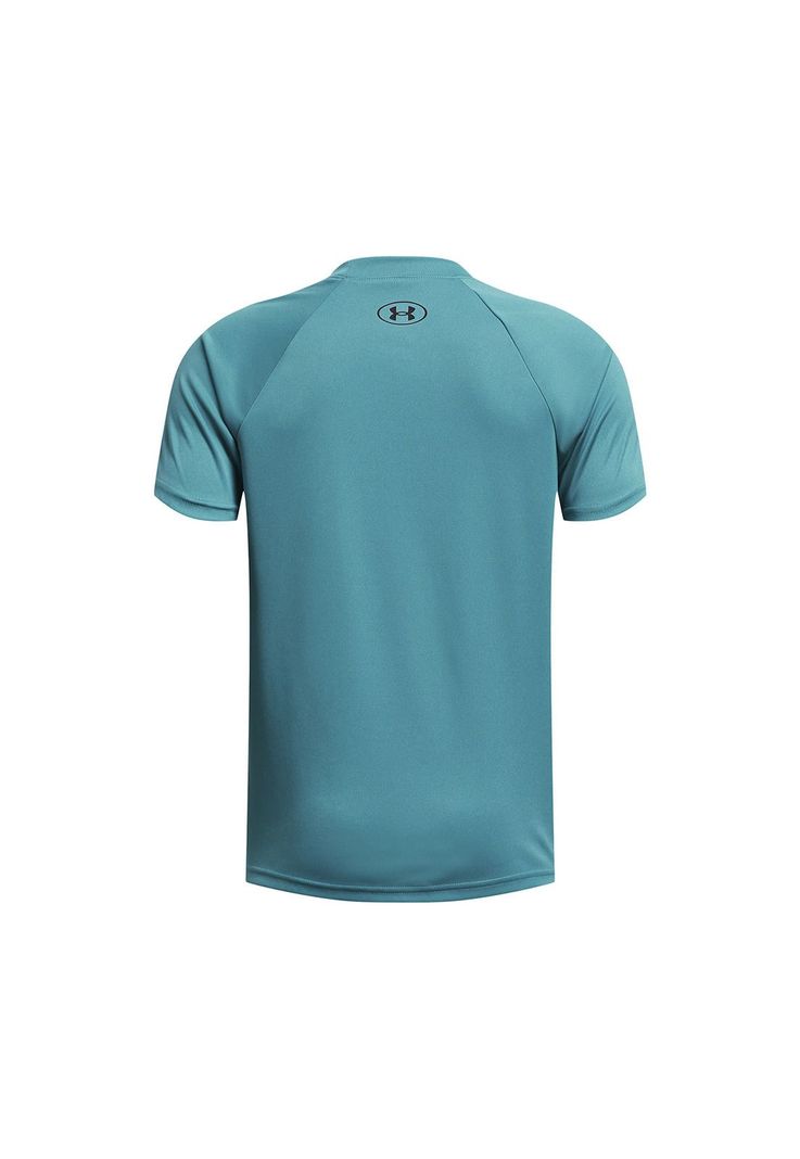 Polera Big Logo UA Tech niño Azul-1
