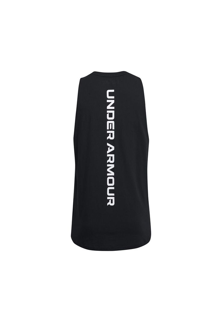 Polera sin mangas Zone para hombre Negro-1