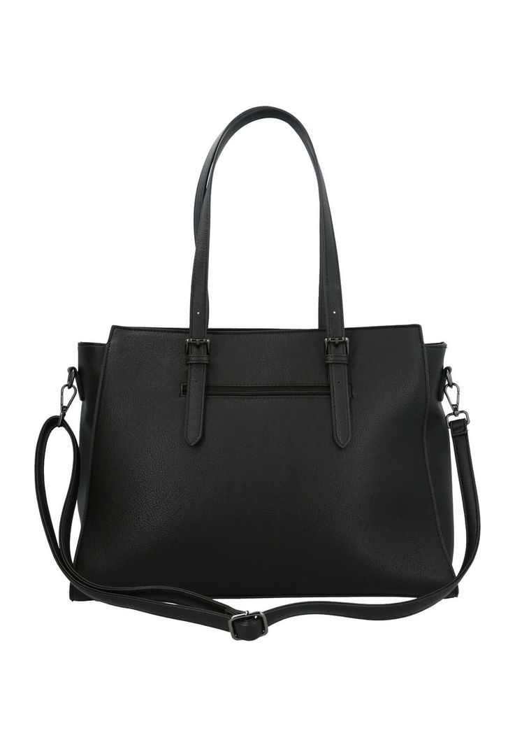 Cartera convertible Cardiff Bag Mujer Negro-2