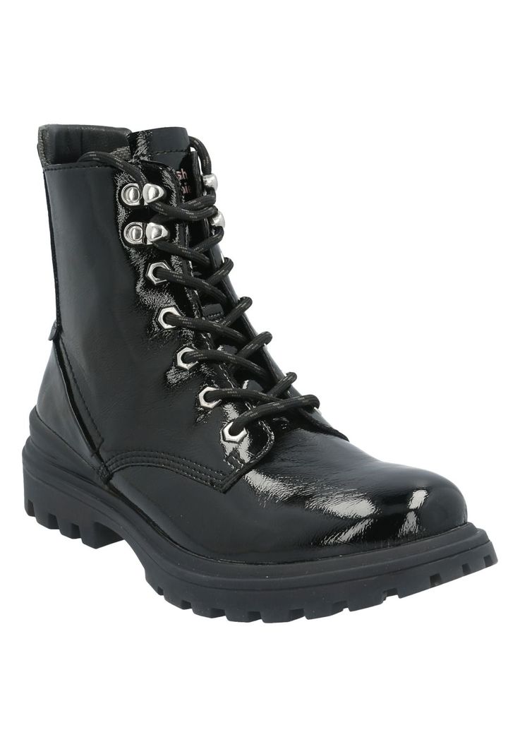 Botin Mujer Fun Negro-0