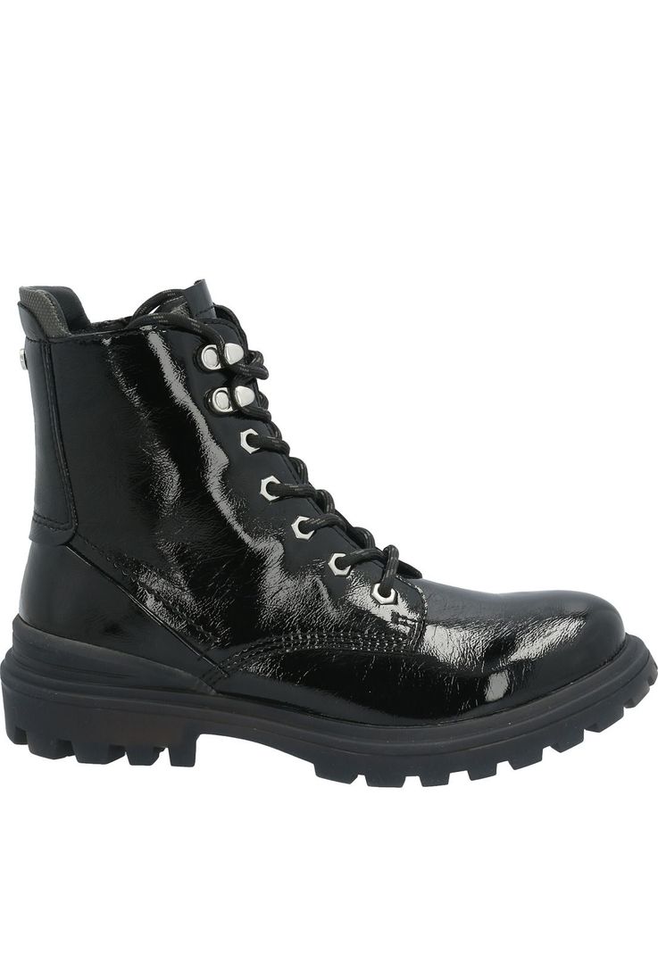 Botin Mujer Fun Negro-1