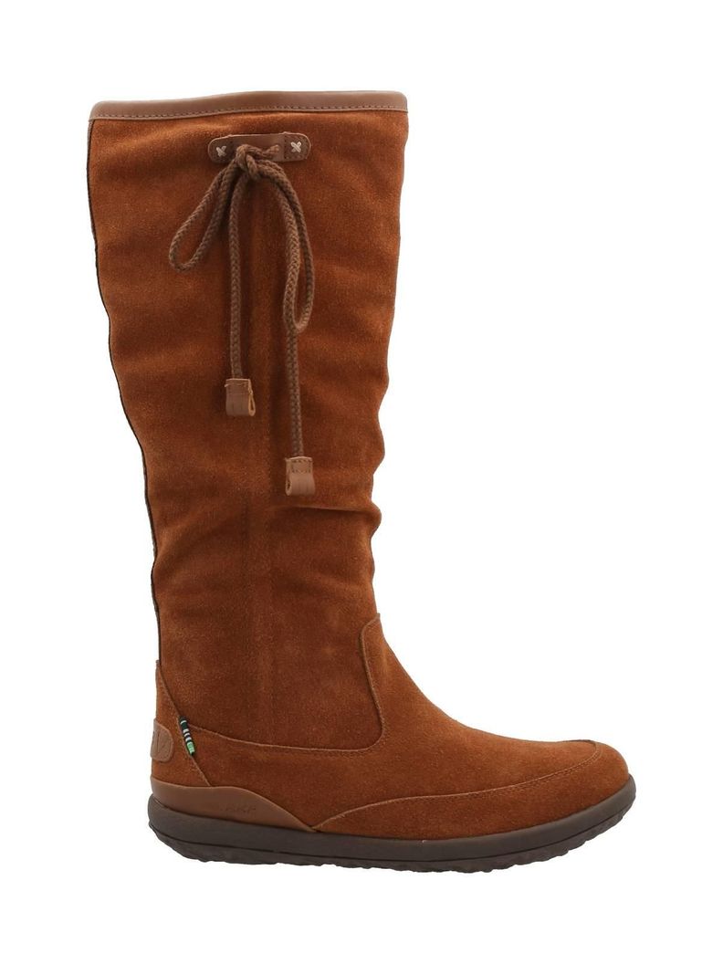 Bota Cuero Mujer New Amboro Café