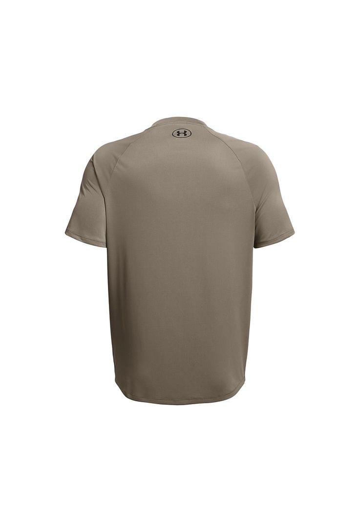 Polera manga corta tech 2.0 hombre CAFÉ-1