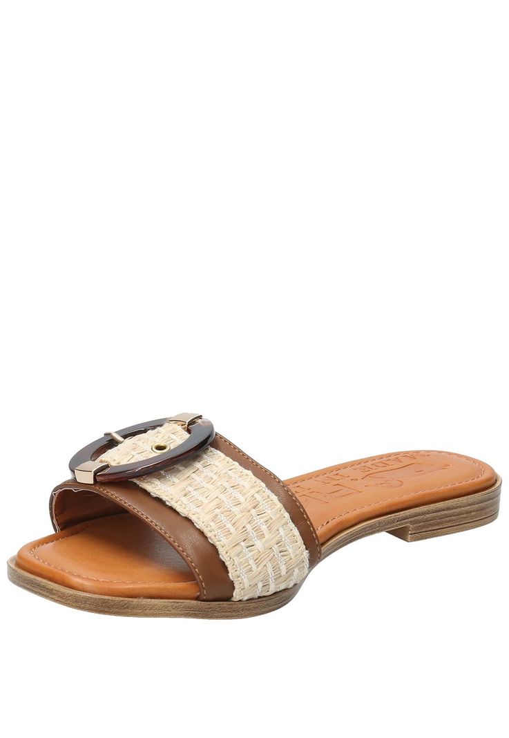 Sandalia Mujer Rosola Beige-4