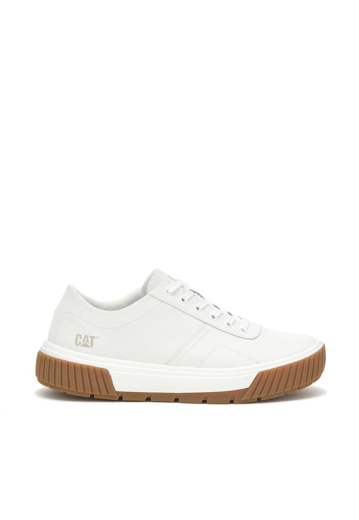Zapatilla Cuero Mujer Amp Blanco-1
