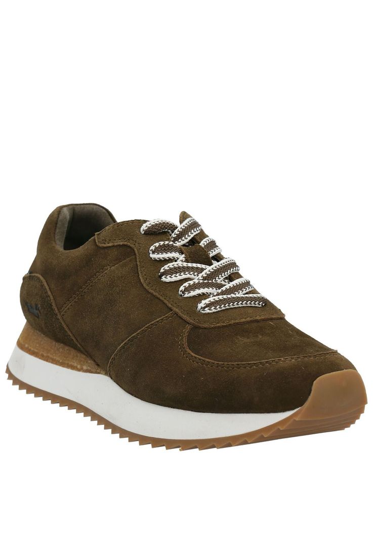 Zapatilla Cuero Mujer Viena Verde-1