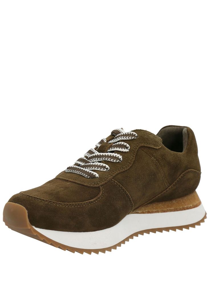 Zapatilla Cuero Mujer Viena Verde-4