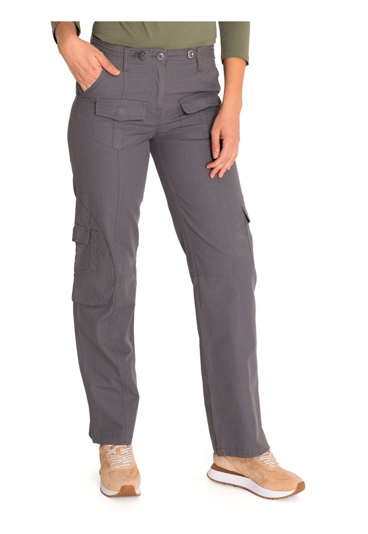Pantalón Algodón Orgánico Mujer Mar Gris-4
