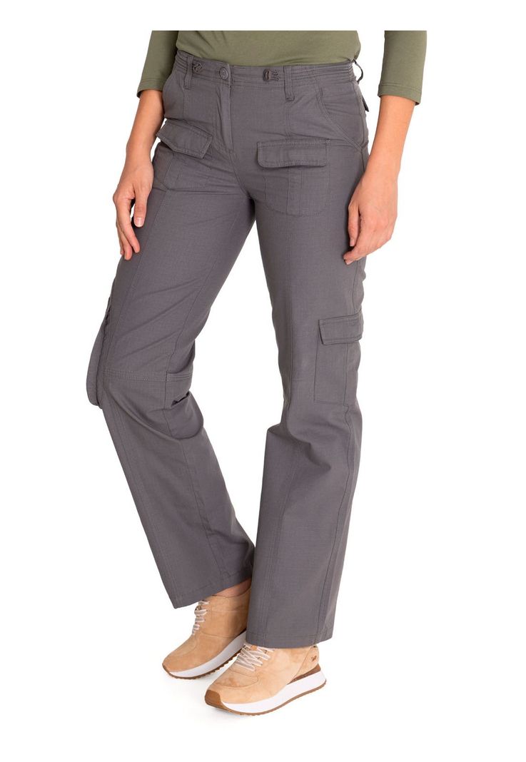 Pantalón Algodón Orgánico Mujer Mar Gris-5