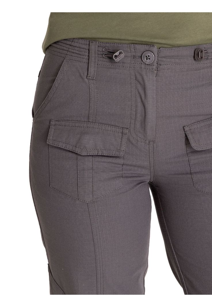Pantalón Algodón Orgánico Mujer Mar Gris-7