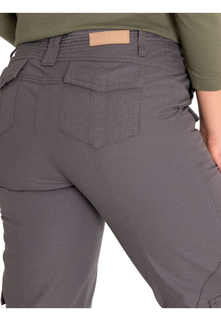Pantalón Algodón Orgánico Mujer Mar Gris-8