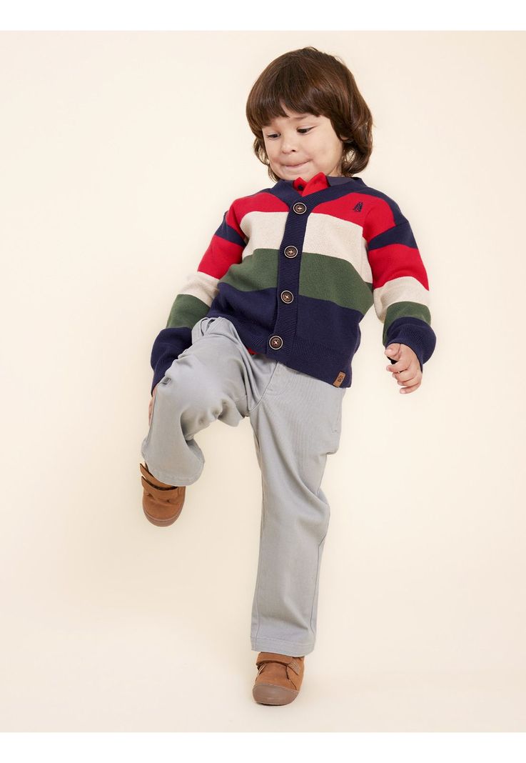 Pantalón Niño Baco Gris-4