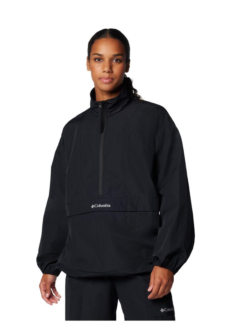 Cortaviento Mujer Boundle Anorak Negro-0
