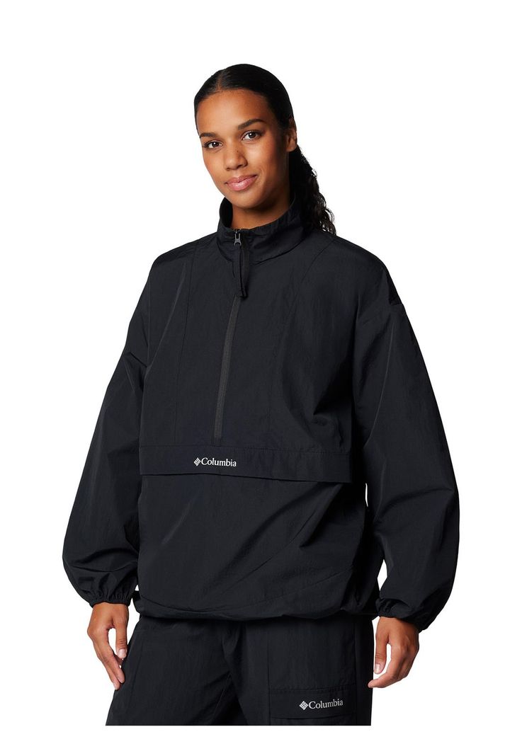 Cortaviento Mujer Boundle Anorak Negro-1