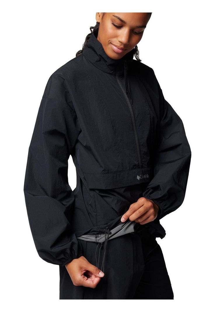 Cortaviento Mujer Boundle Anorak Negro-4