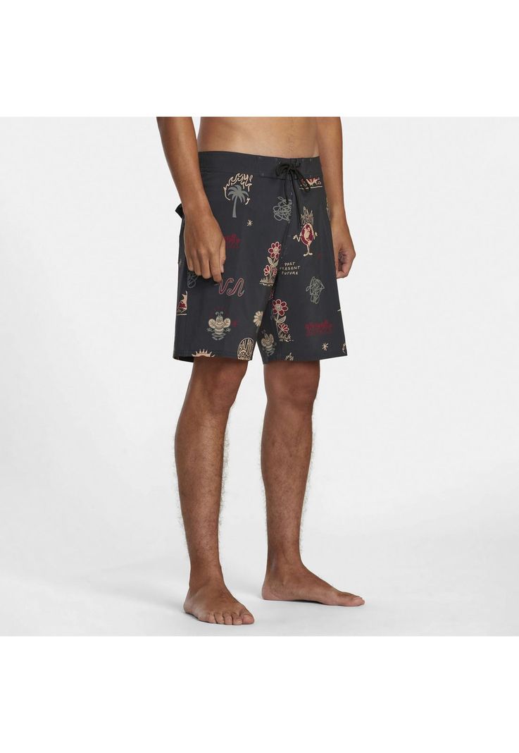 Traje De Baño Vapigmentprntbdsh Negro Hombre-6