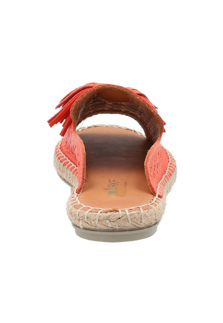 Sandalia Cuero Mujer Adelfa Rojo -5