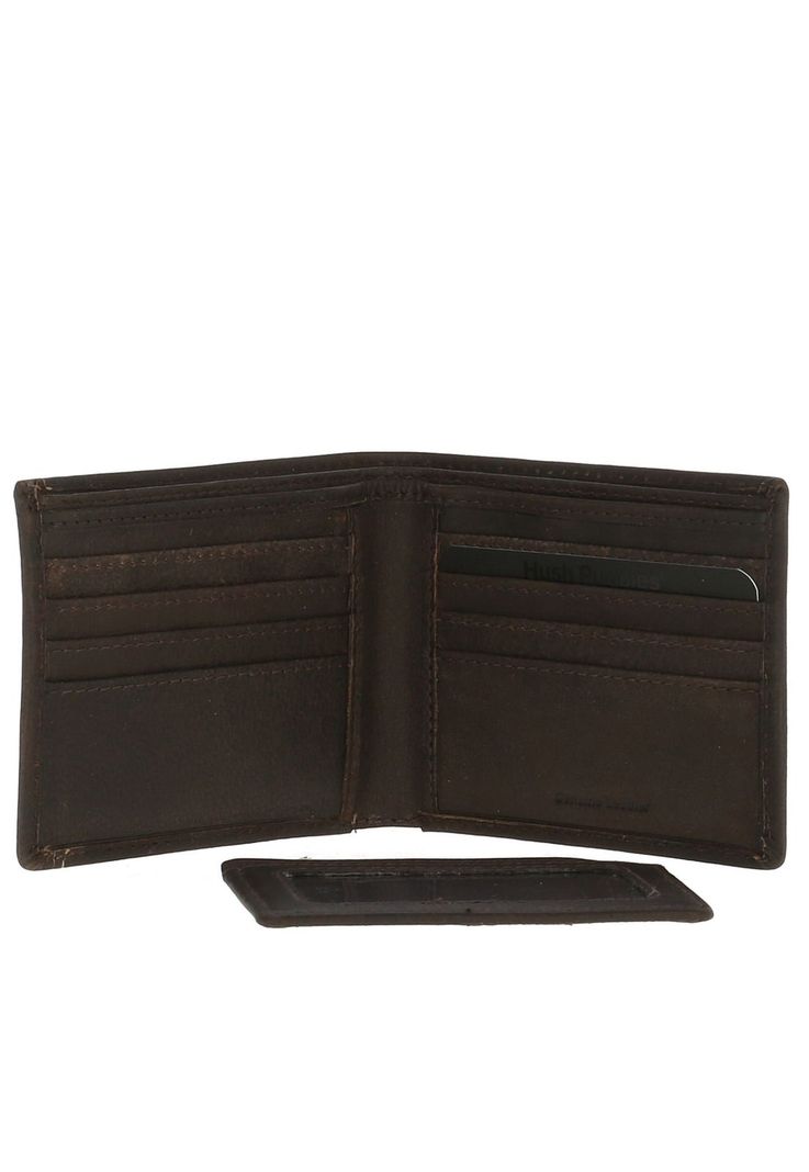 Billetera Cuero Hthu 9B Ventana Hush Puppies