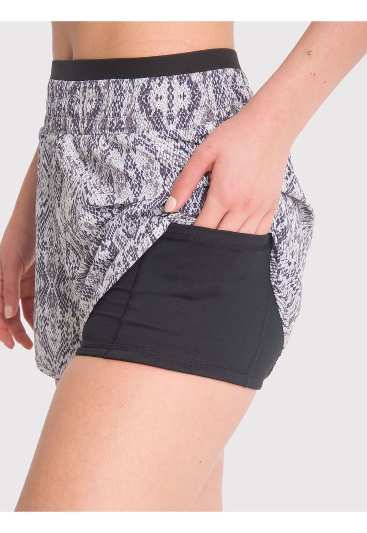 Short deportivo Mujer Elba Gris-5