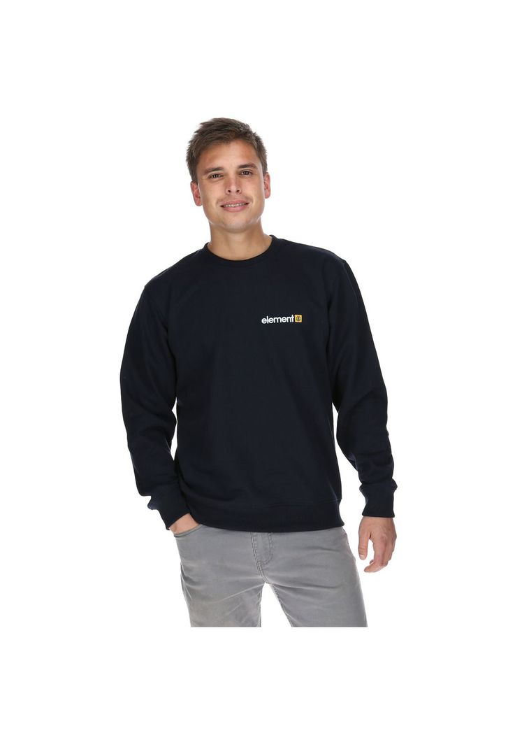 Polerón Unisex Vertical Crew Azul -0