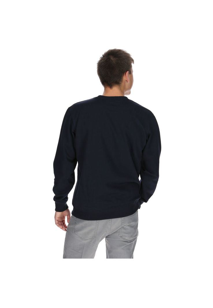 Polerón Unisex Vertical Crew Azul -2