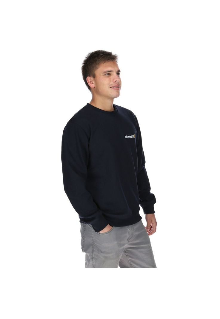 Polerón Unisex Vertical Crew Azul -3
