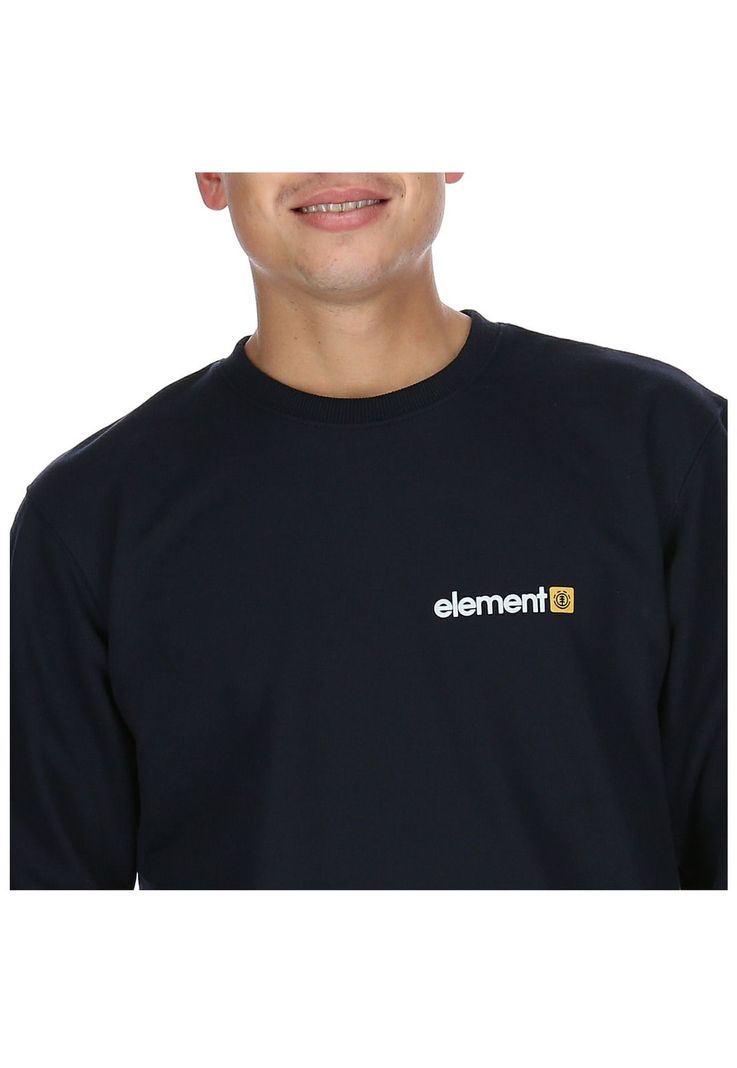 Polerón Unisex Vertical Crew Azul -4
