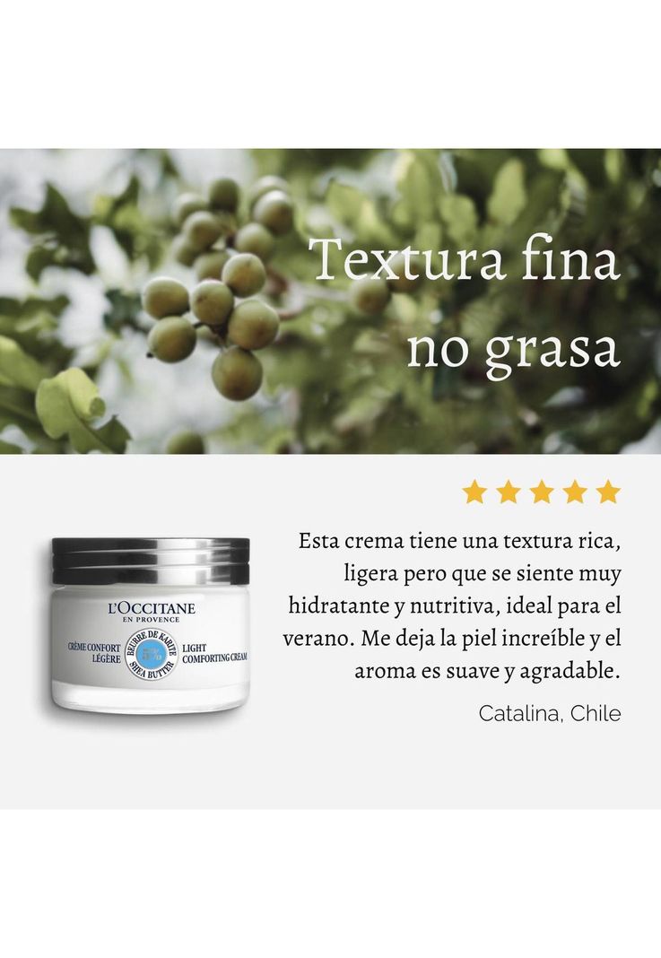 Crema Facial Ligera Karité 50 ml-3