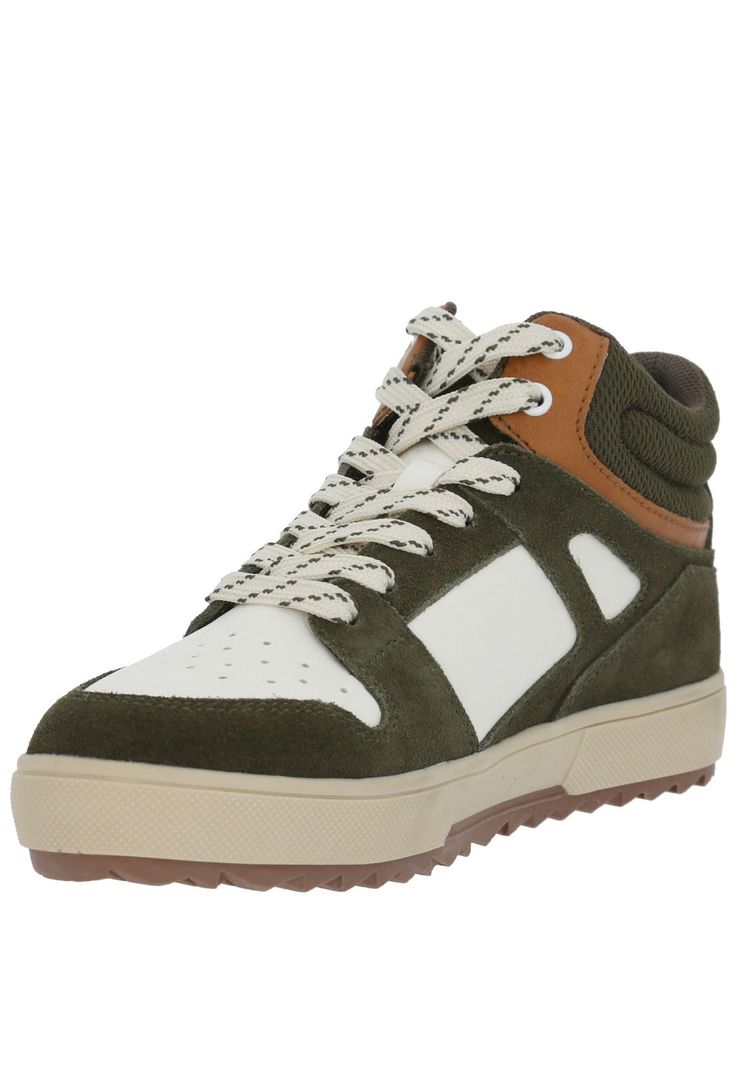 Zapatilla Cuero Niño Moslo Café-4