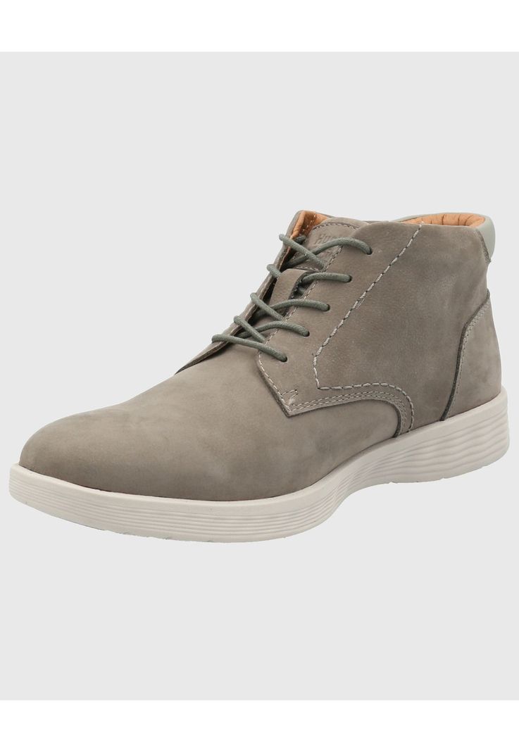 Botin Cuero Hombre Spinal City Beige-4